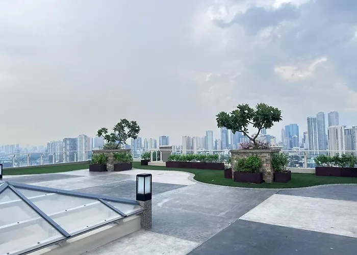 1-br With Pool & Skyline Views In Pasig Apartment *